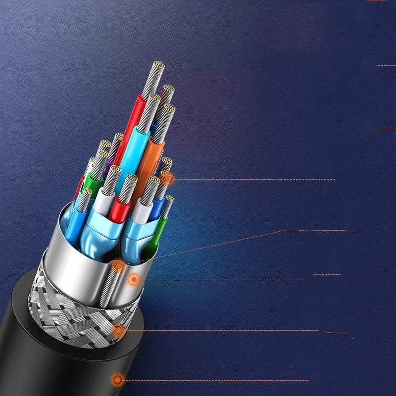 HDMI adapter cable for laptop to external display or projector connection.