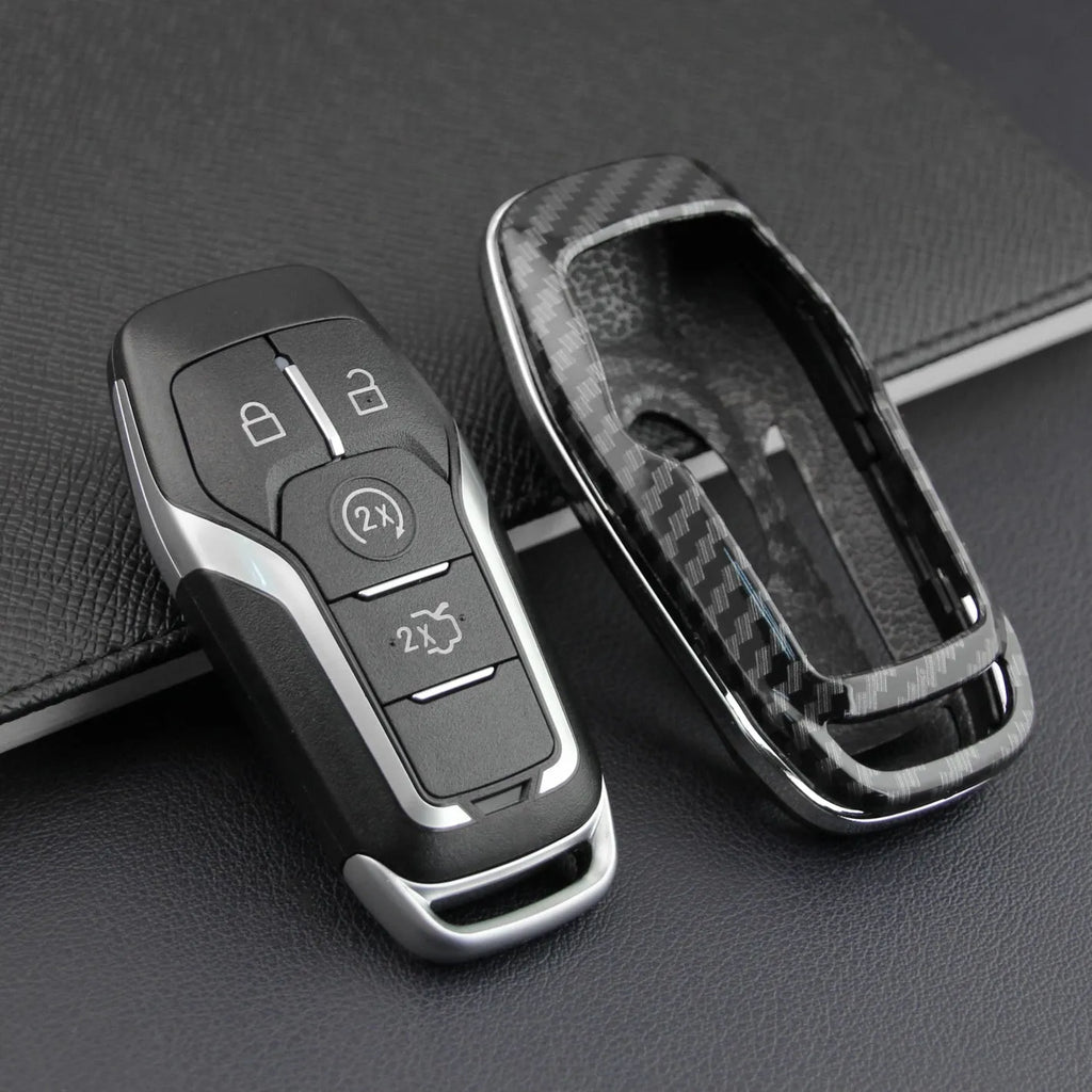 Plastic remote control protective shell for car keys with buckle detail