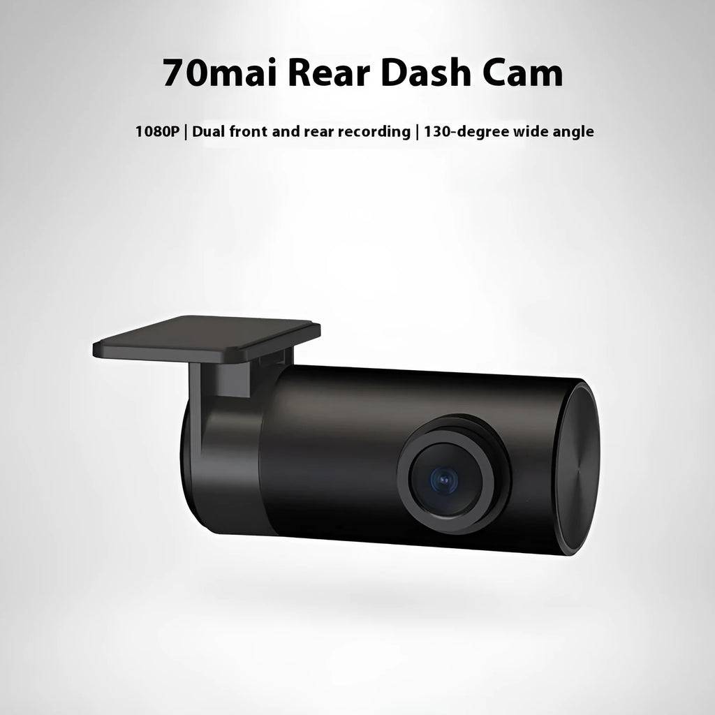 70m rear recording HD camera with wide-angle lens for car reversing.