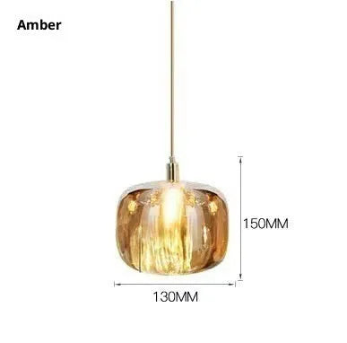 Postmodern crystal chandelier in Nordic style for corridor or bedroom, in small or large and warm light 220V
