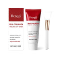 50g jar of transparent collagen peel-off mask with an application brush.