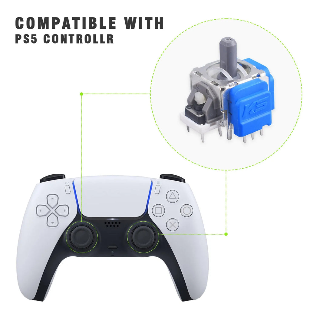 Hall electromagnetic rocker joystick component for PS5 PS4 Switch XBOX controller replacement