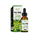 60ml tea tree essential oil roll-on bottle for acne treatment and skincare