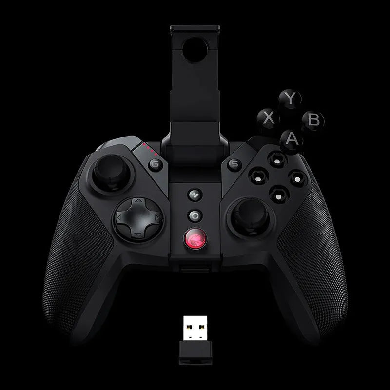 Black Gaishi chicken handle game controller with type-C port and vibration function