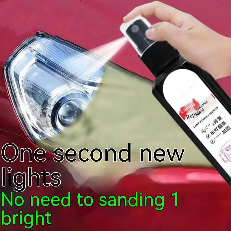 100 ml bottle of car headlight restoration liquid for lens repair and polishing