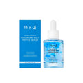 30ml bottle of hyaluronic multi peptide facial serum with clear liquid