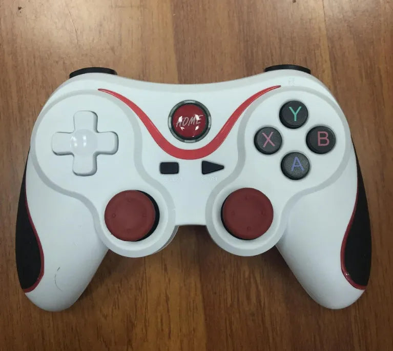 X3 Bluetooth wireless game controller for Android phones with attached mobile phone clip