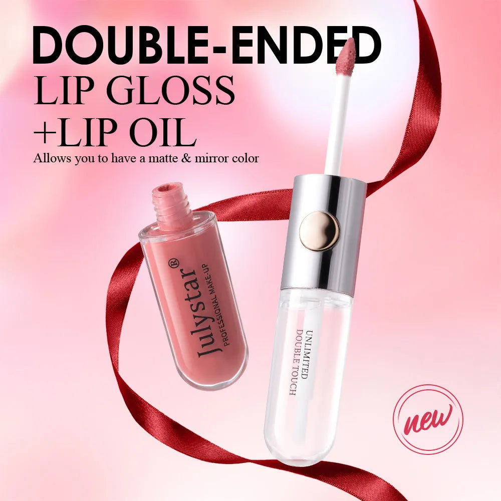 Women's lasting lip gloss tube in one of nine shade choices, 6ml net content.