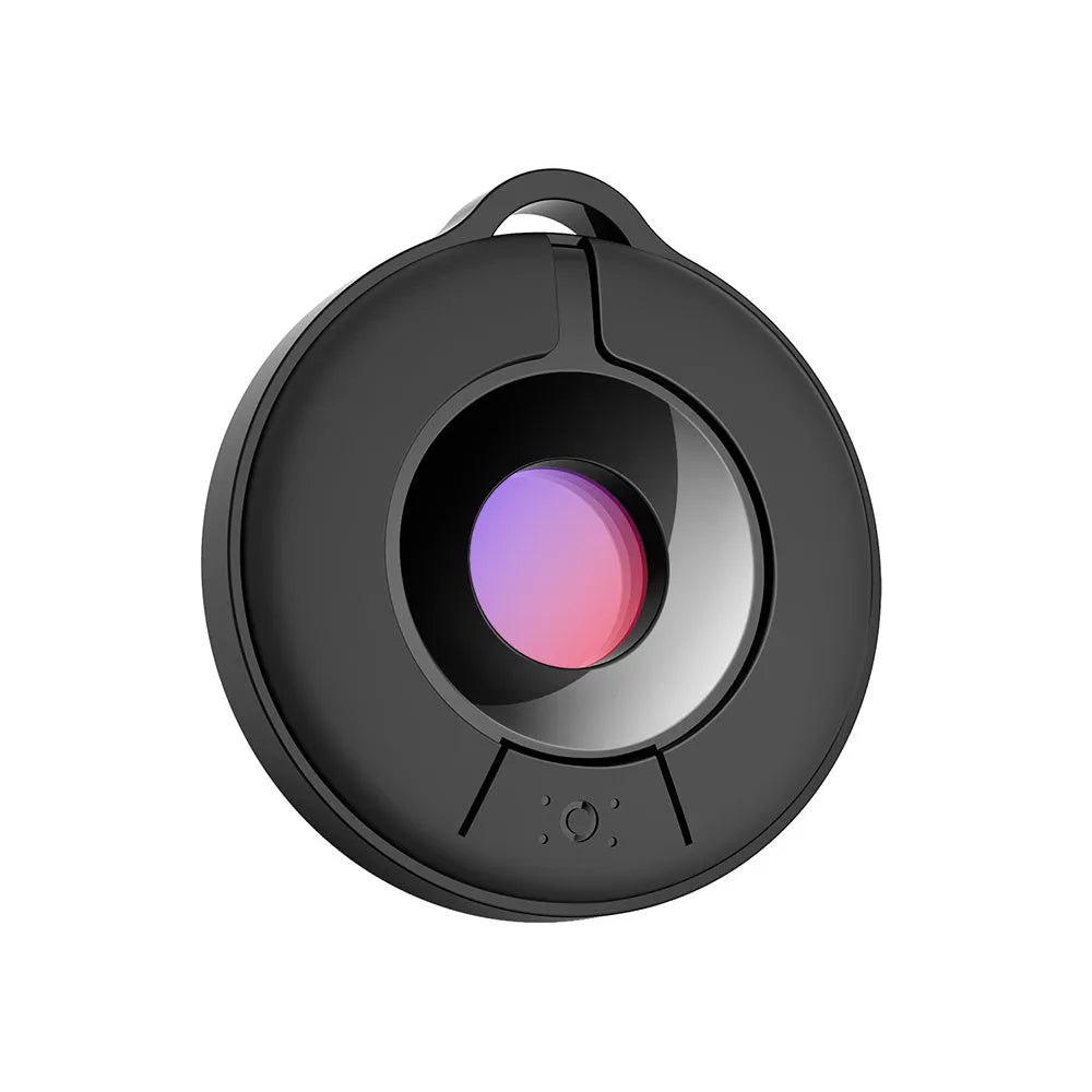 Compact infrared camera detector for finding hidden surveillance devices with a 5-metre range.