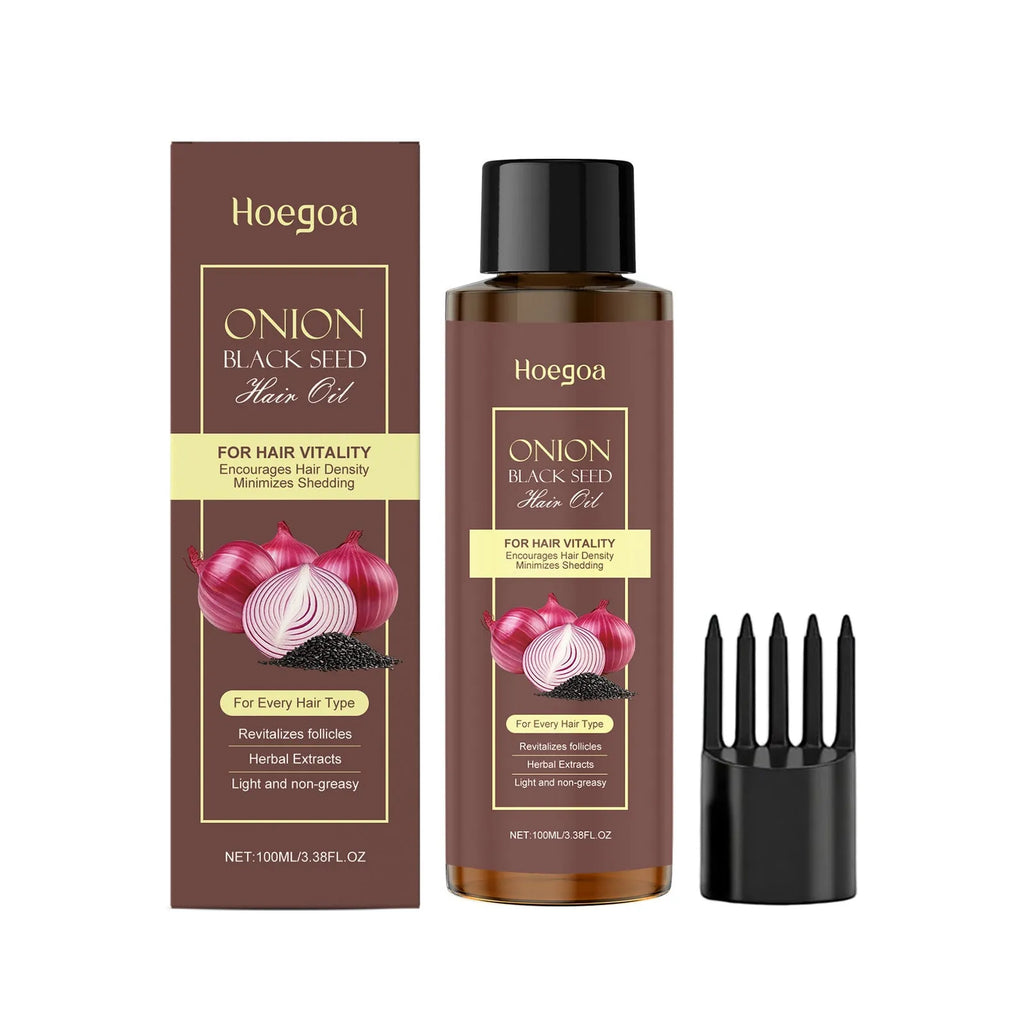100ml hair care essential oil bottle with accessories in presentation box