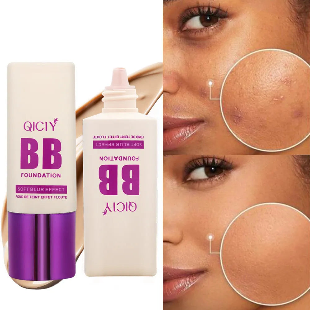 Feeding bottle BB cream foundation concealer in 10 shade options with brightening effect