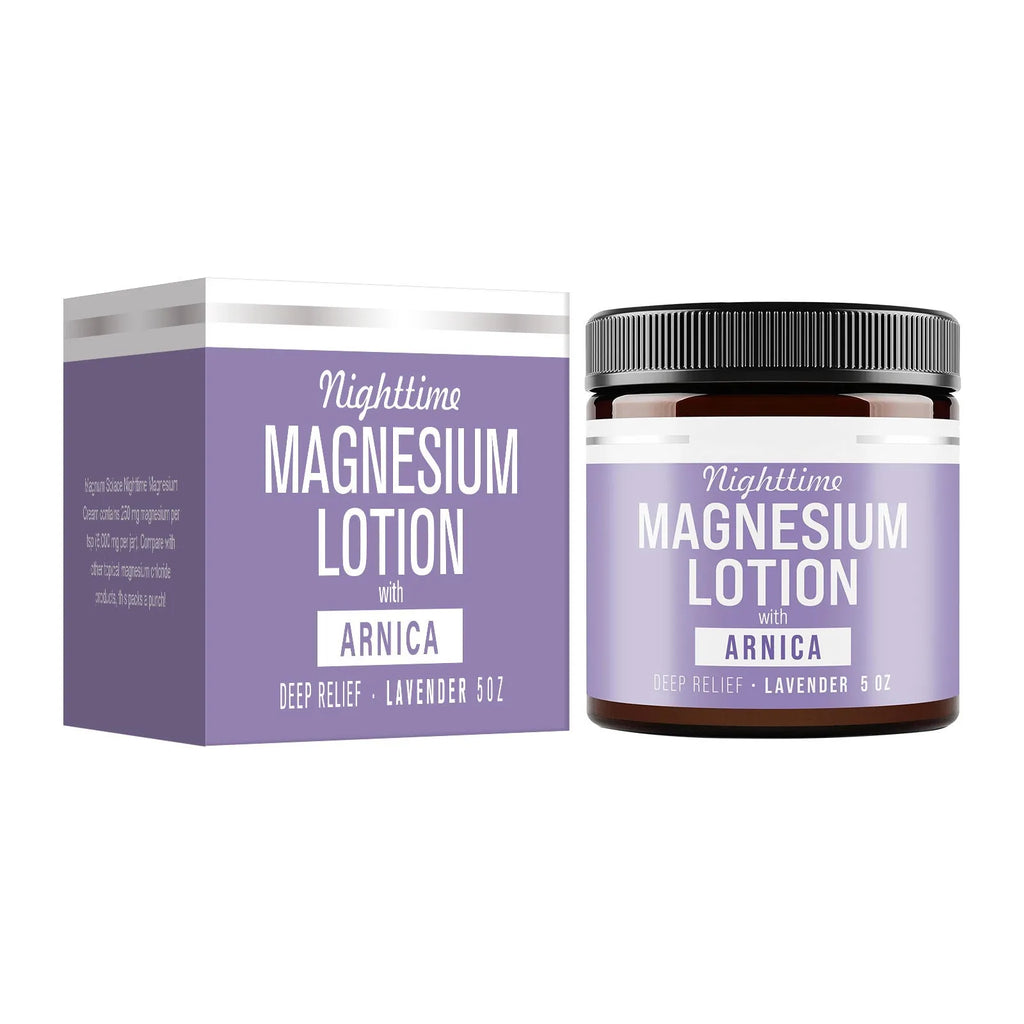 150ml magnesium body butter cream tub with shea butter and magnesium chloride