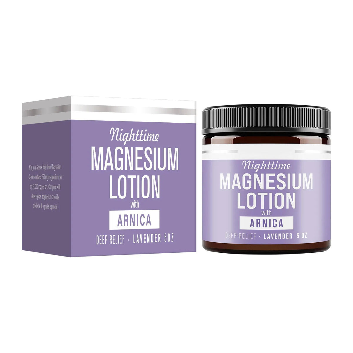 150ml magnesium body butter cream tub with shea butter and magnesium chloride