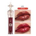 Lip gloss tube 2.3 x 11.2 cm, 24.5 g, mirror finish, eight colours, mineral formula