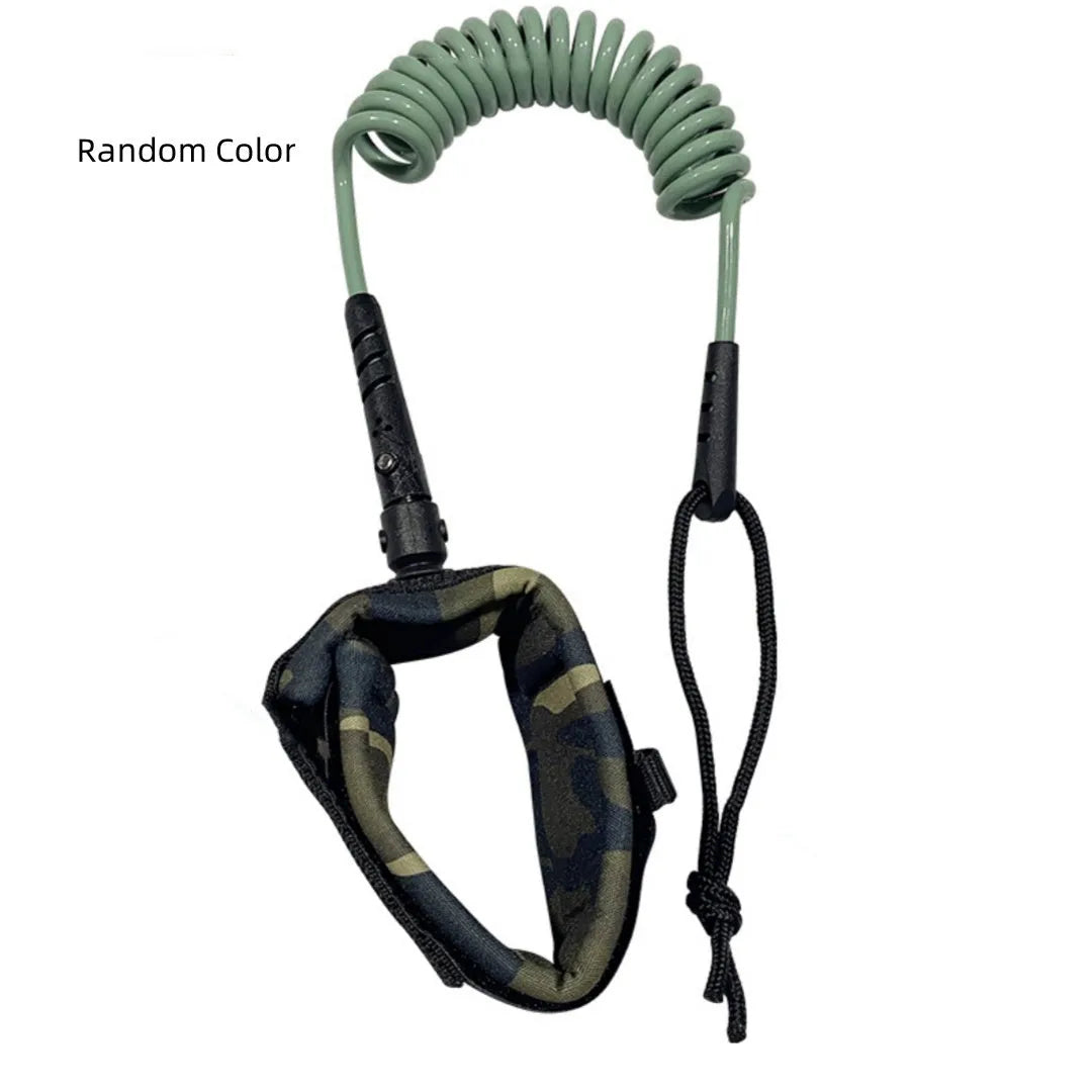 High elastic surfboard hand holding rope made of pulp rope for secure board carrying.