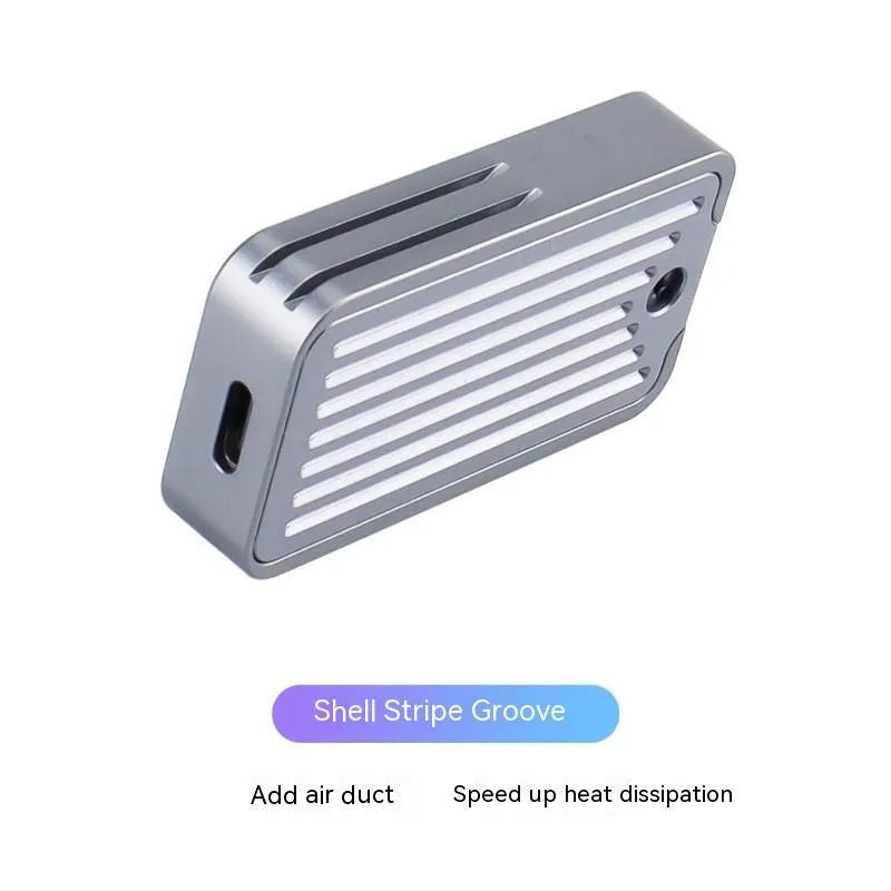 Aluminium dual protocol 10Gbps external SSD enclosure for M.2 solid state drives