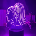 Acrylic 3D night light with European styling and LED illumination
