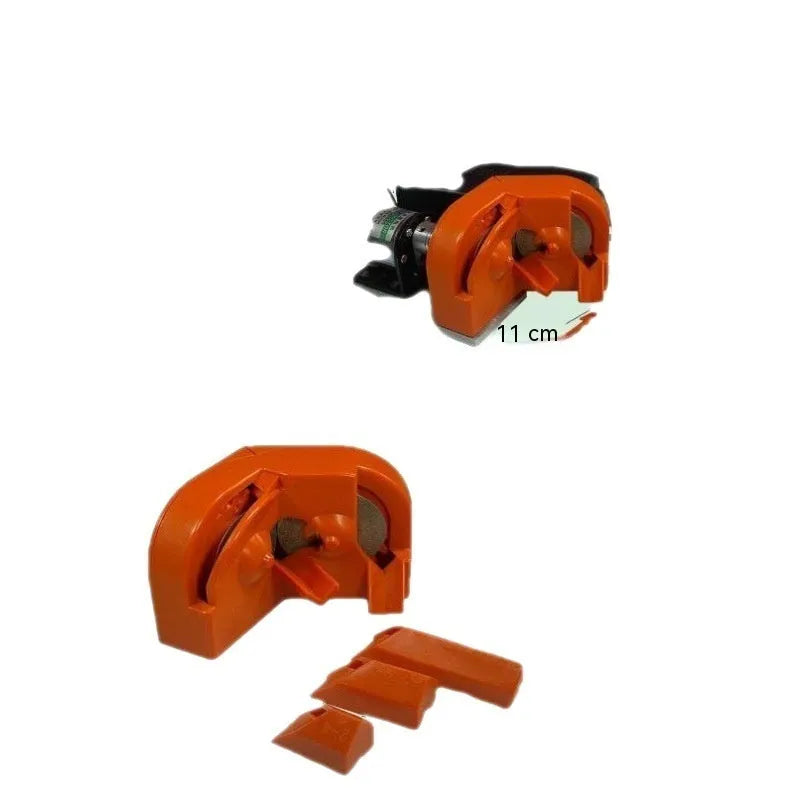 Portable universal grinding drill tool with orange and black colour options