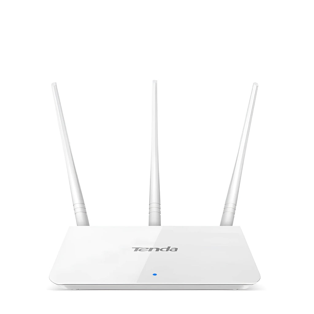 White wireless router with dual-band 2.4G and 5G support for broadband connectivity