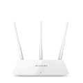 White wireless router with dual-band 2.4G and 5G support for broadband connectivity