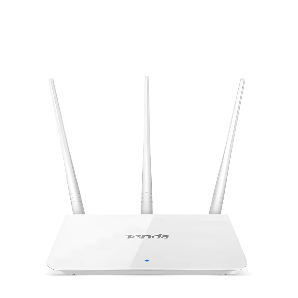 White wireless router with dual-band 2.4G and 5G support for broadband connectivity