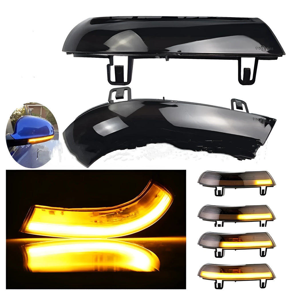 Volkswagen Golf MK5 sequential water flow turn signal light in ABS plastic