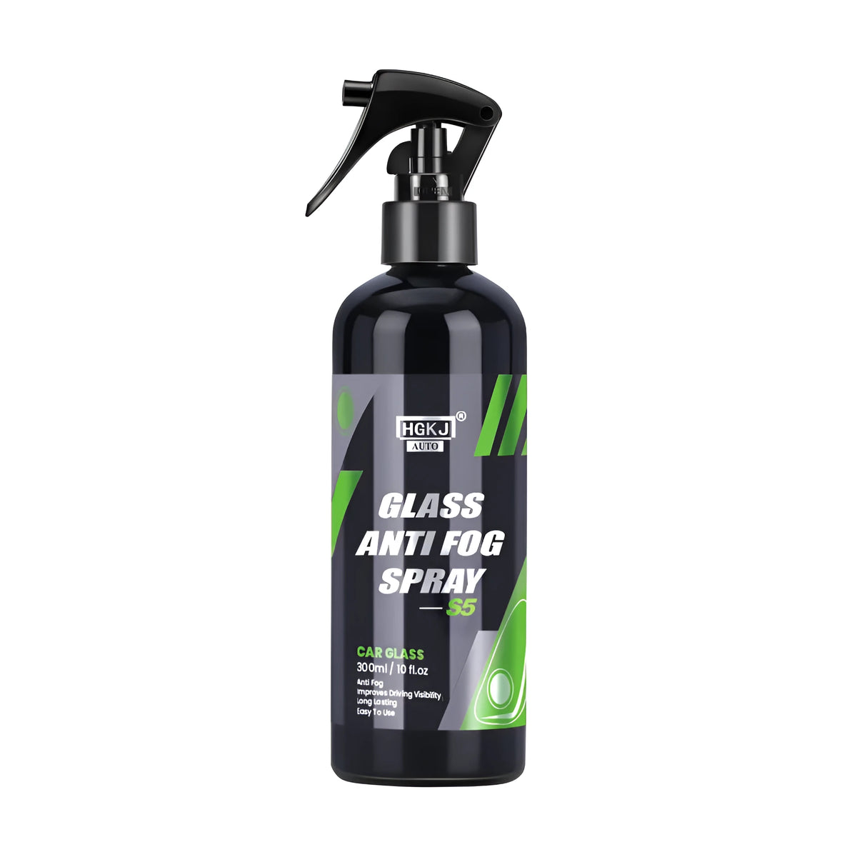 Car glass antifogging spray bottle in AUTO-S5 range for windscreen treatment
