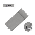 Waffle weave golf ball cleaning cloth towel in various colours with textured surface