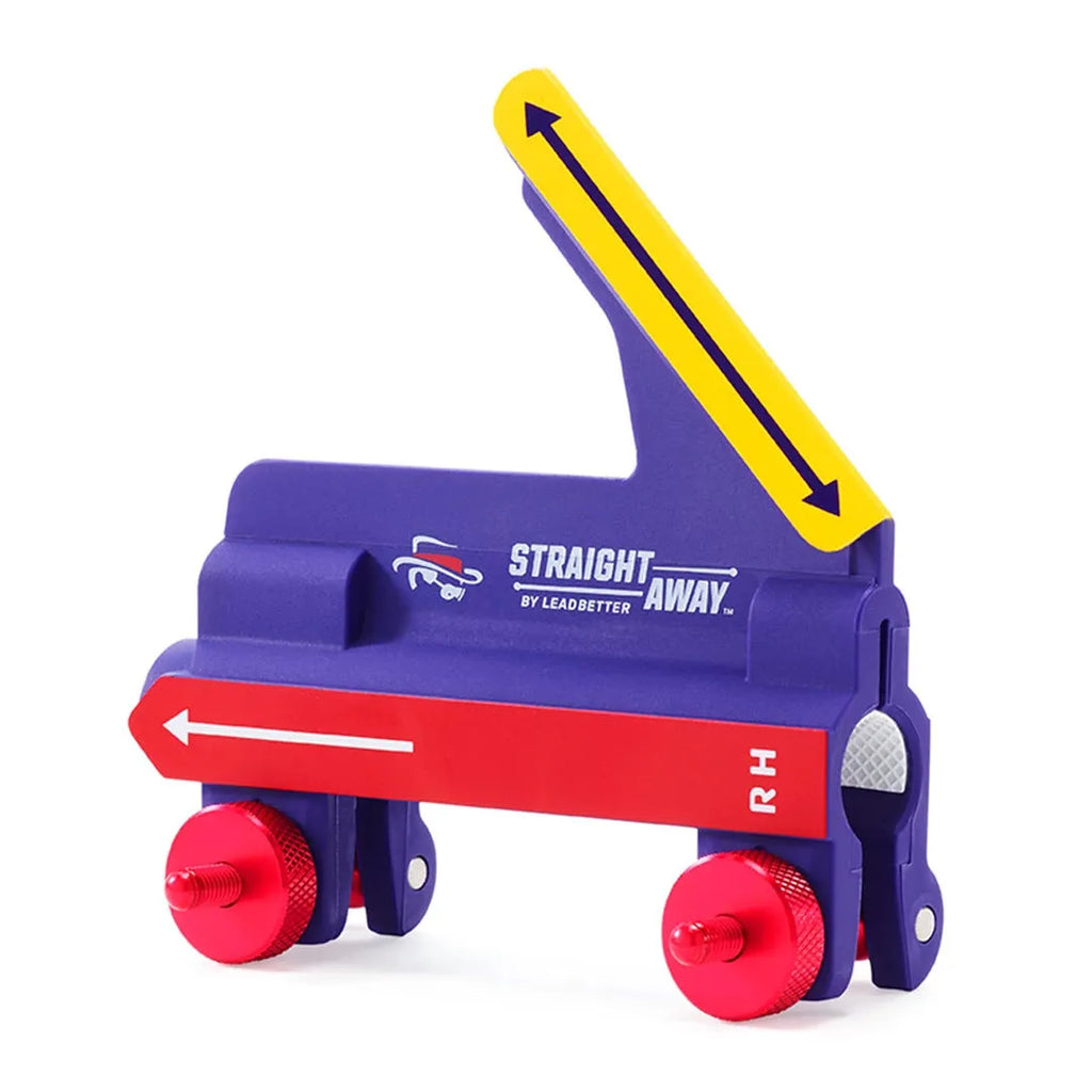 Golf swing plane trainer with plastic alignment frame, available with or without LOGO