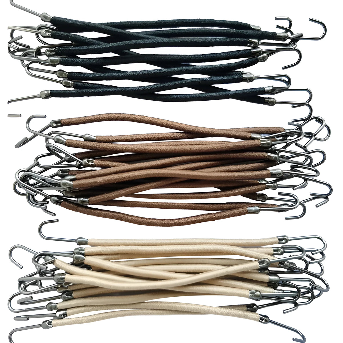 Wig double hook hair tools in solid colours for weaving and styling applications