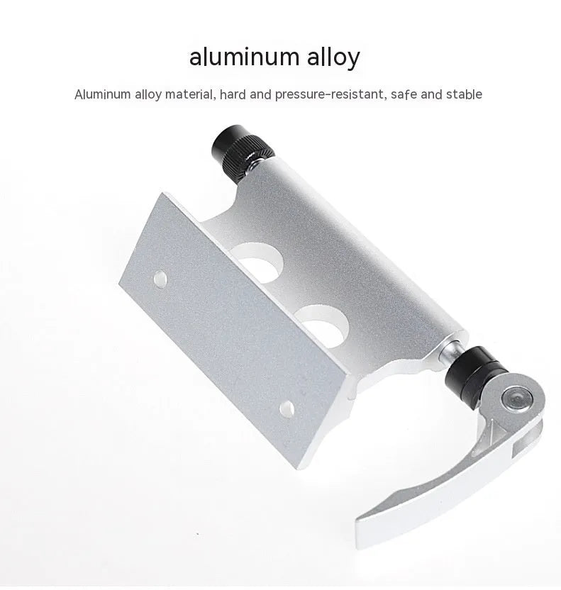 Silver metal bicycle quick release fixing clip for SUV modification accessories