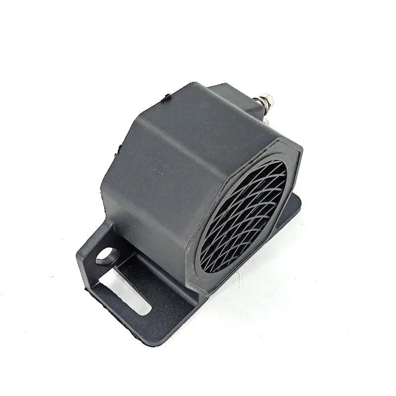 Black GQ-208A 12-80V vehicle reversing horn for trucks and machinery