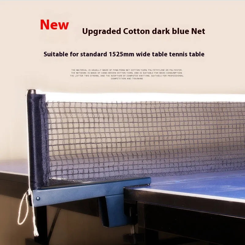 Universal table tennis net post clamp with thickened design for open grid frame tables
