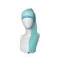 High elasticity Spandex mesh wig cap with oversleeve design shown in multiple colour options.