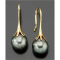 Women's retro fashion earrings with electroplated alloy construction and imitation gold colour