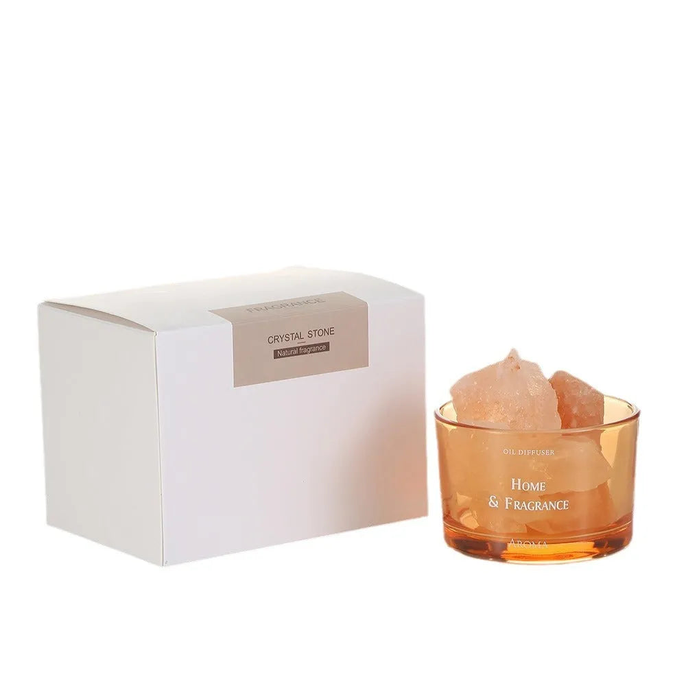 Girls' light perfume aromatherapy crystal diffuser with ten 20ml essential oil bottles