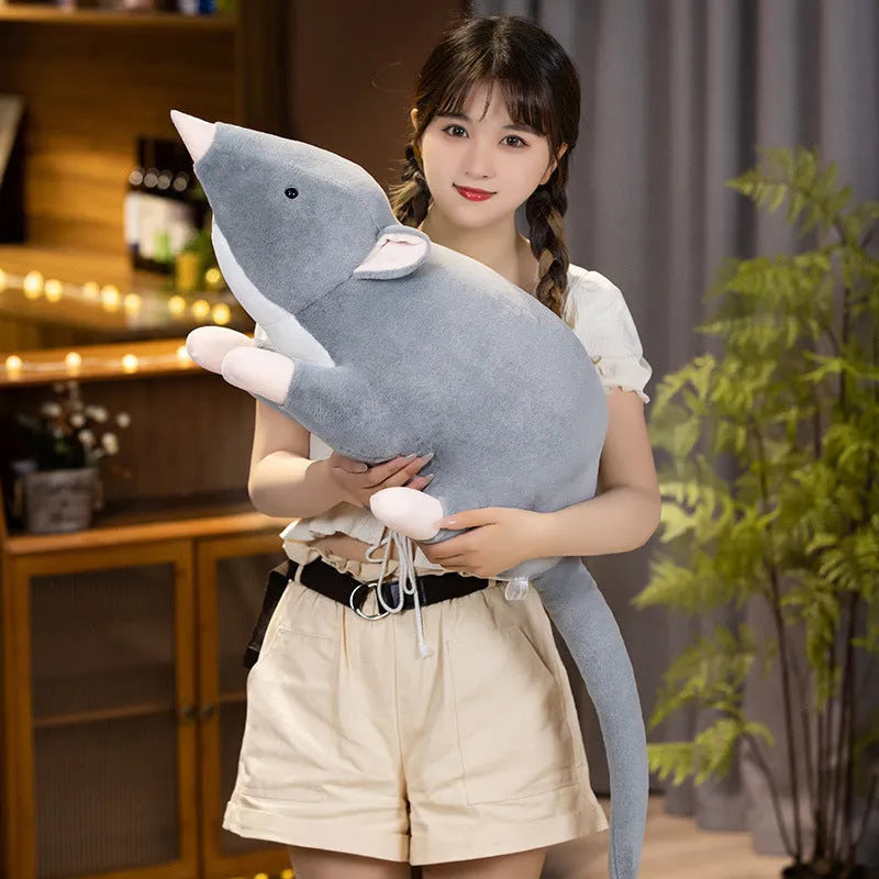 Cartoon little mouse plush toy doll available in 32cm, 50cm, and 100cm sizes