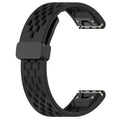Garmin Fenix quick release replacement watch strap in multiple colours showing quick-release lugs