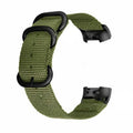 Nylon three-ring buckle replacement strap for Fitbit Charge 2, Charge 3, Charge 4 and Charge 5 fitness trackers.
