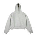 Short Chinese cotton composite velvet hooded sweater with removable hood in street fashion style