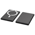 Ultra-thin magnetic power bank measuring 105x66x9mm with alloy shell