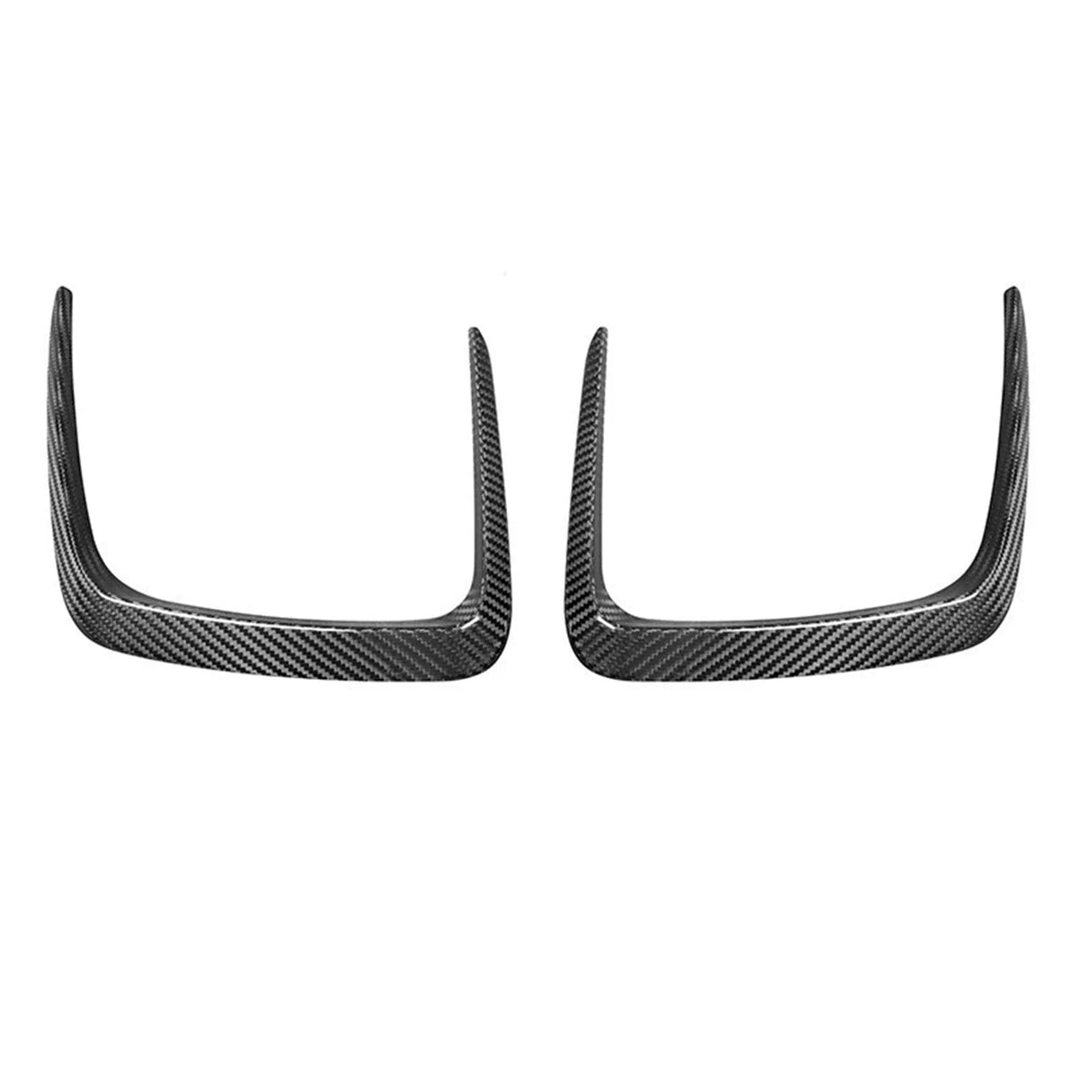 Black dry carbon fibre front bumper grille for BMW M3 M4 G80 G82 models showing 3K weave pattern.