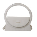 Horizontal square PU leather shoulder messenger bag with internal mobile phone pocket in colour options