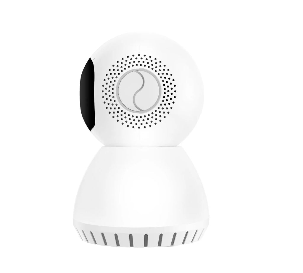 Dual-frequency wireless 1080p security camera with 12mm lens and ABS housing