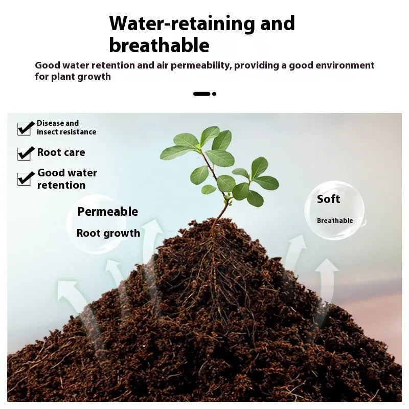 Selection of nutrient soil medium blocks in different sizes for vegetable seedling cultivation