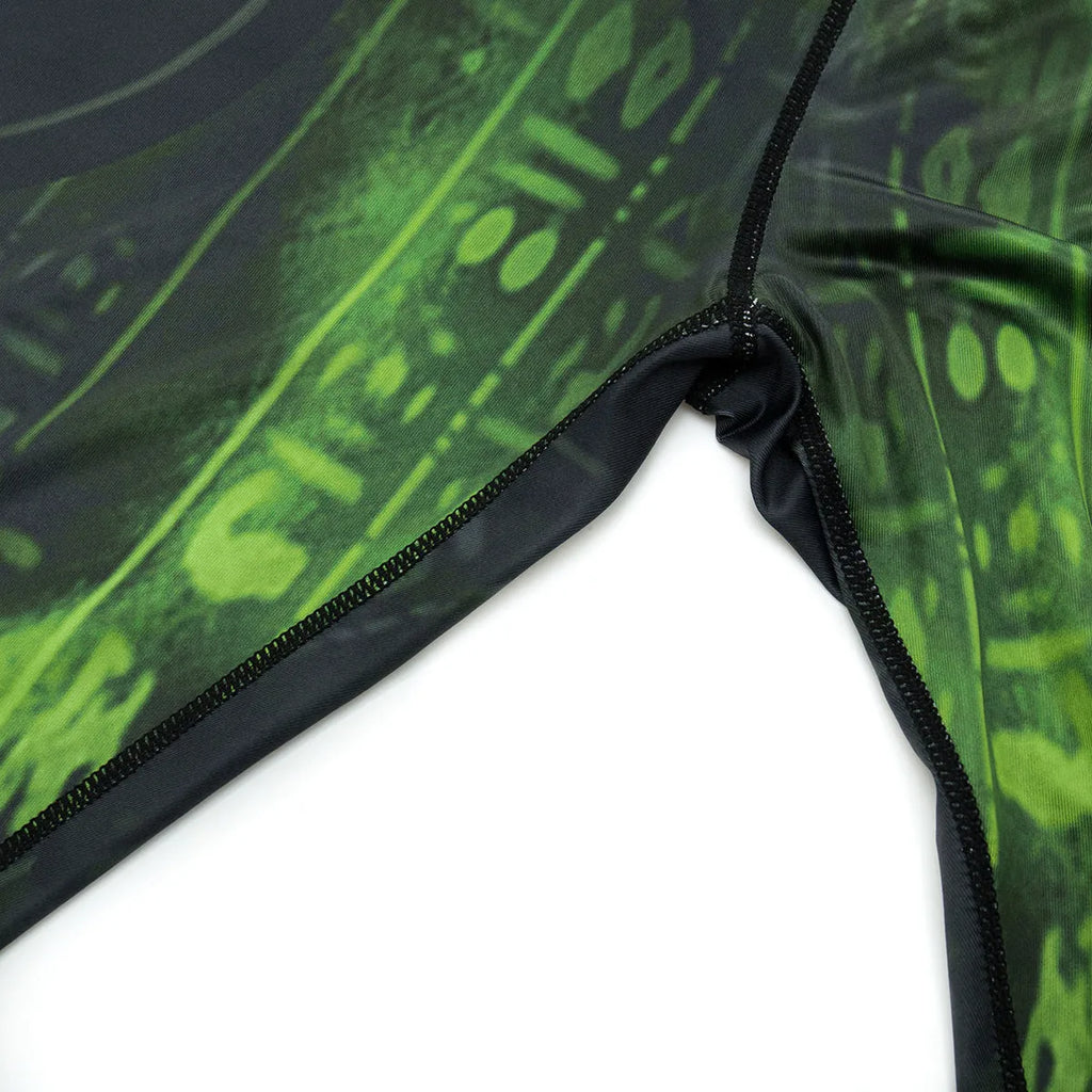 Men's slim-fit ZF016 stretch polyester sports suit top and trousers for running and gym