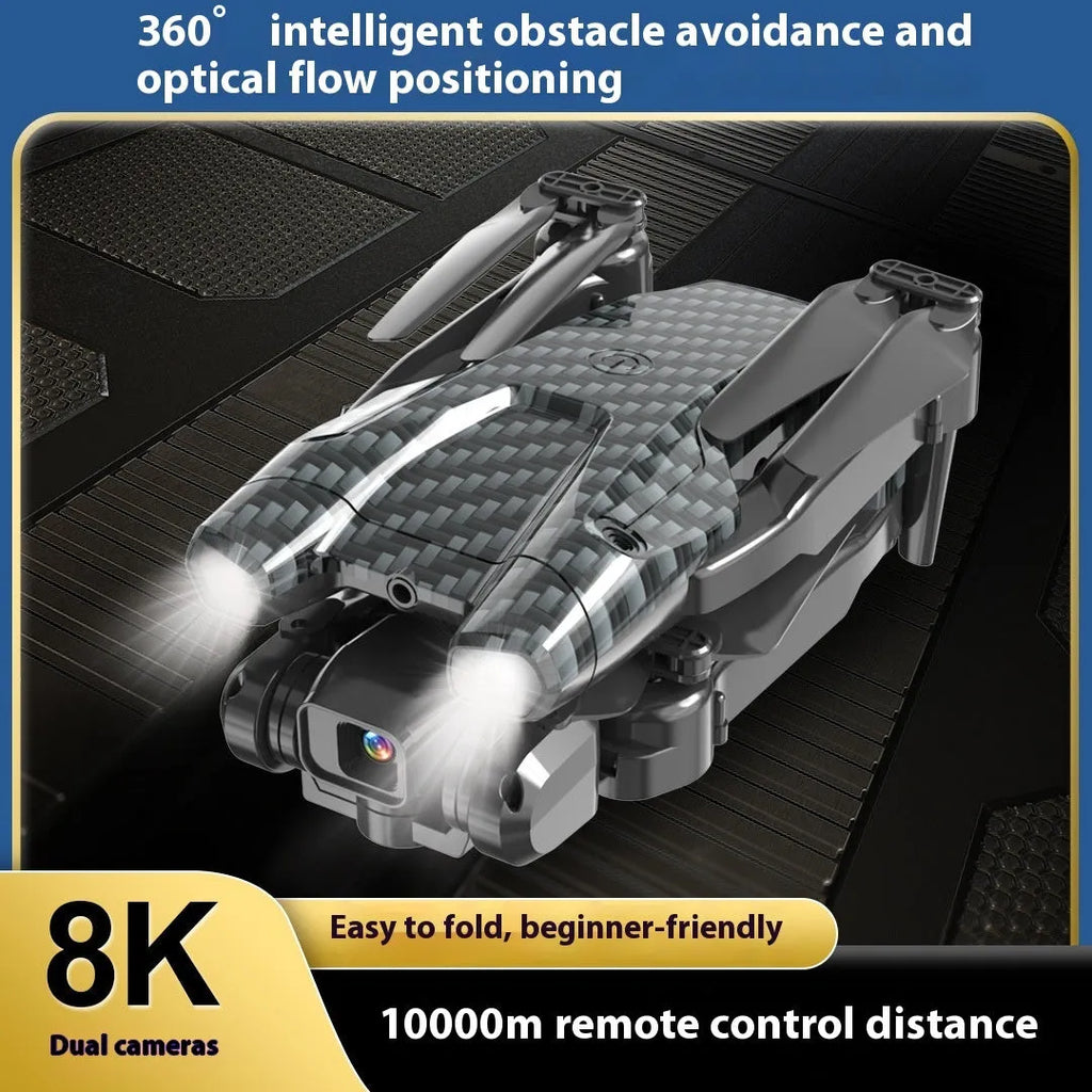 S138 folding UAV drone with obstacle avoidance system and carbon fibre appearance option