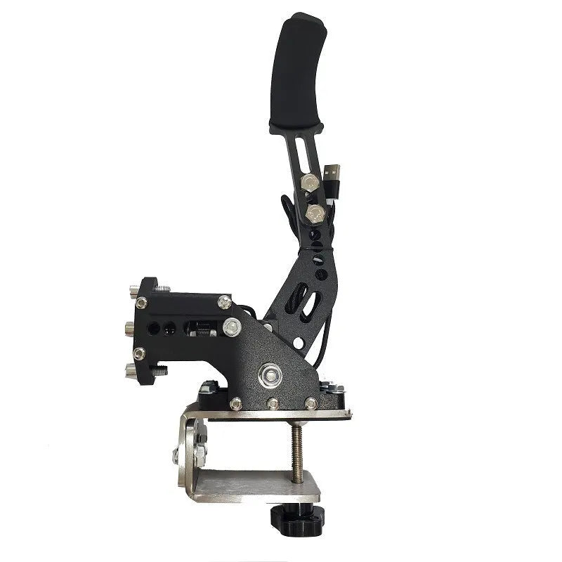 PC USB racing simulator handbrake with aluminium and stainless steel construction in five colour options