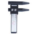 Plastic digital caliper hole distance measuring tool with 180mm range for wheel hub modifications