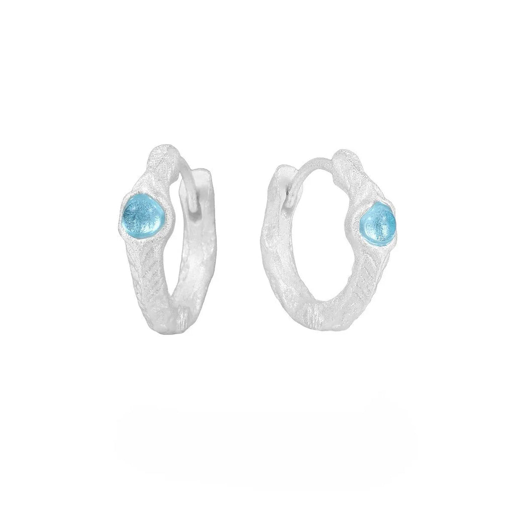 925 silver burnt silver geometric ear clips with circular design - clip-on earrings for women